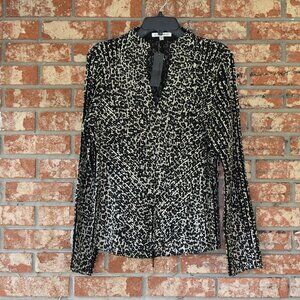 Alexandra Rosati Leopard Cover Top/Jacket